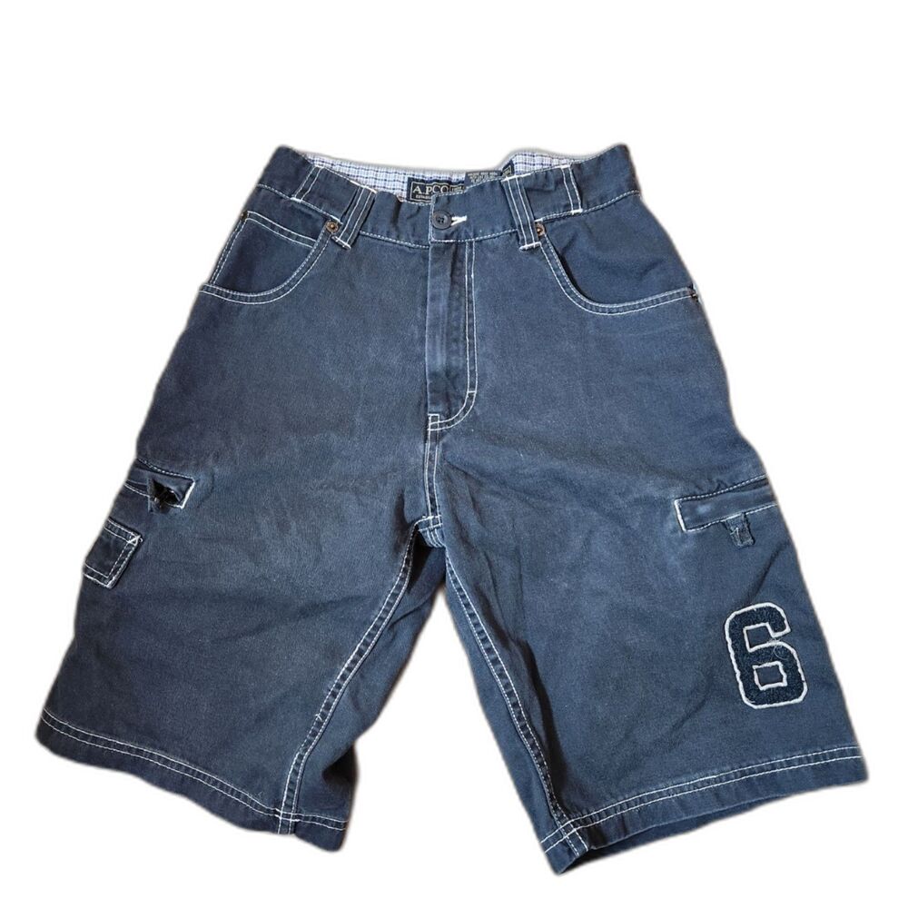 A.P. Co Boys Shorts – Size 14, Blue Cotton, est. 1992